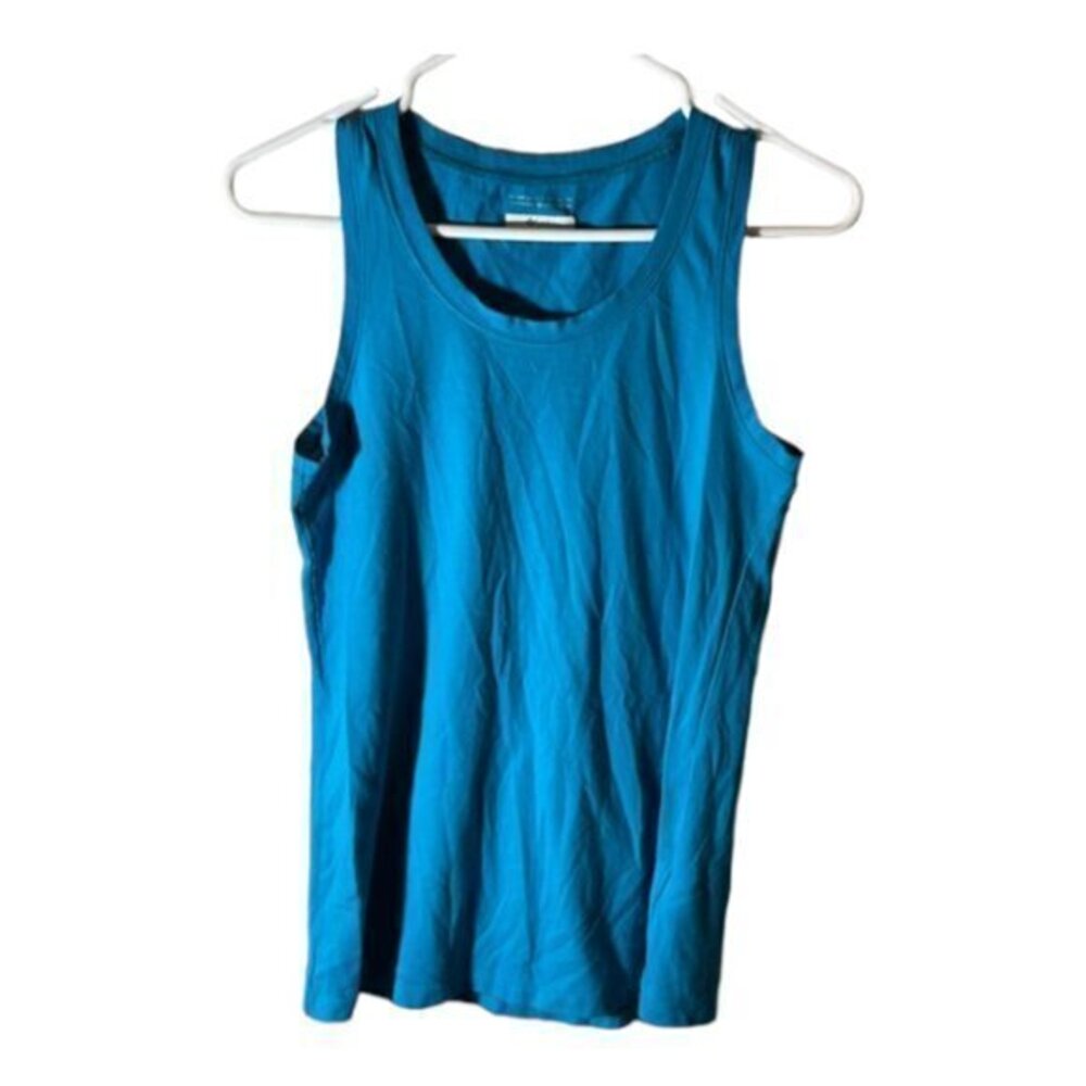 Women's Columbia Outdoor Hiking Bowen Lookout Tank Teal Size Small GUC #2932